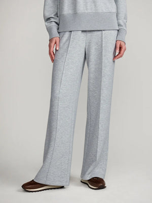 The Wide Leg Pant 28-Blue Green Marl