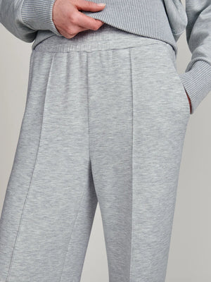 The Wide Leg Pant 28-Blue Green Marl