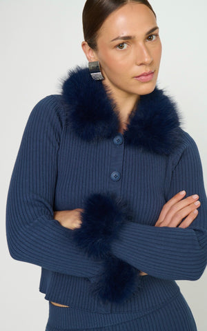 Chateau Cardigan | Navy