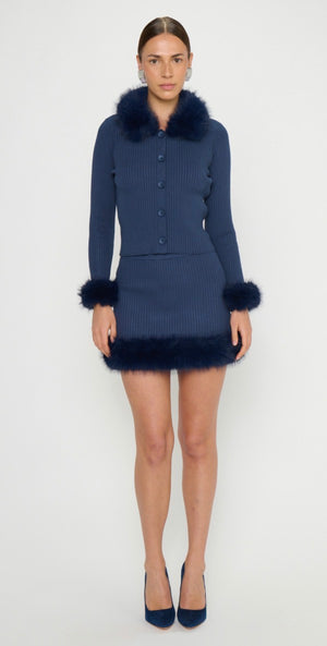 Fran Mini Skirt | Navy