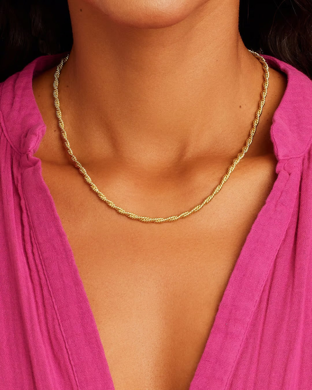 Catalina Necklace | Gold