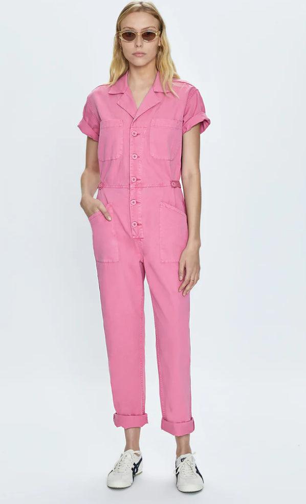 Grover Jumpsuit | Flamingo