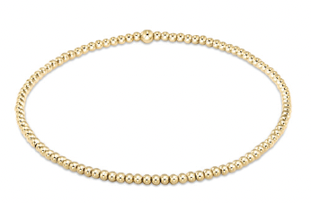 Classic Gold 2mm Bracelet
