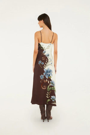 Millena Winter White Maxi Dress