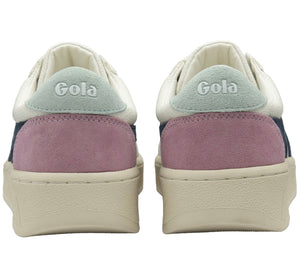Women’s Grandslam Trident Sneaker | White/Navy Surf