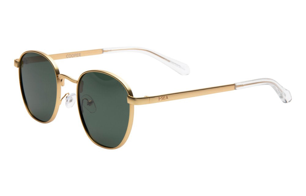 Cooper | Gold | Green Polarized Lens