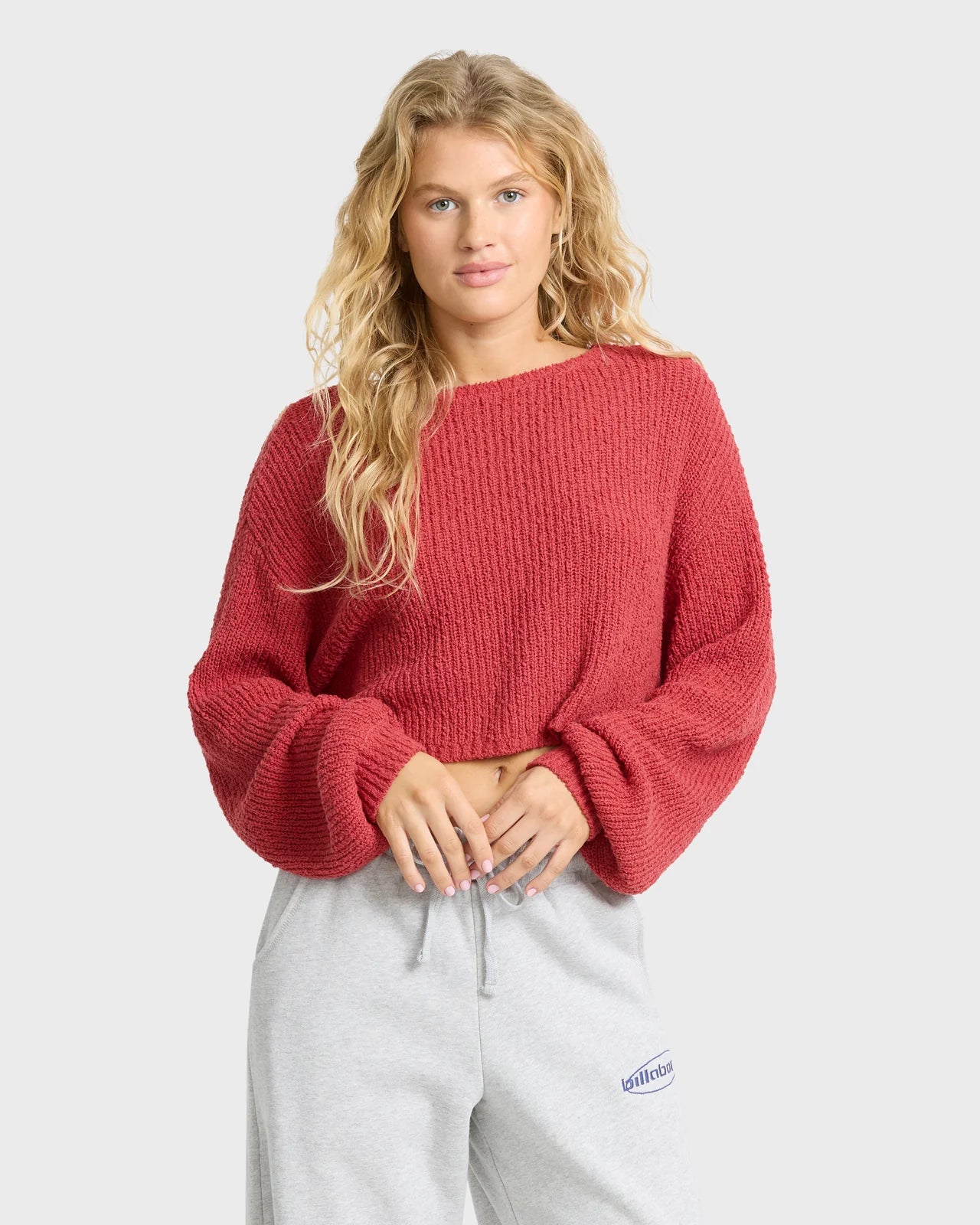 Open Air Sweater | Mineral Red
