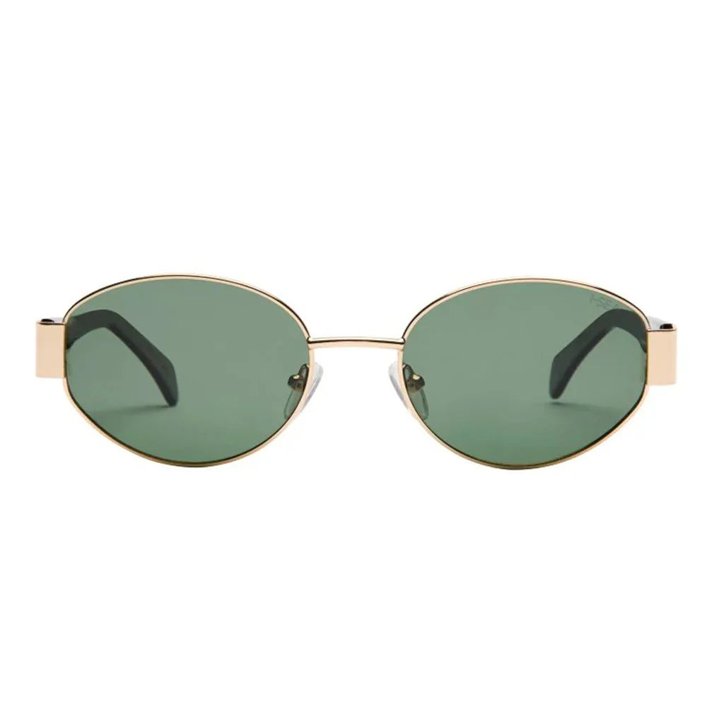 Lennox | Gold | Green Polarized Lens