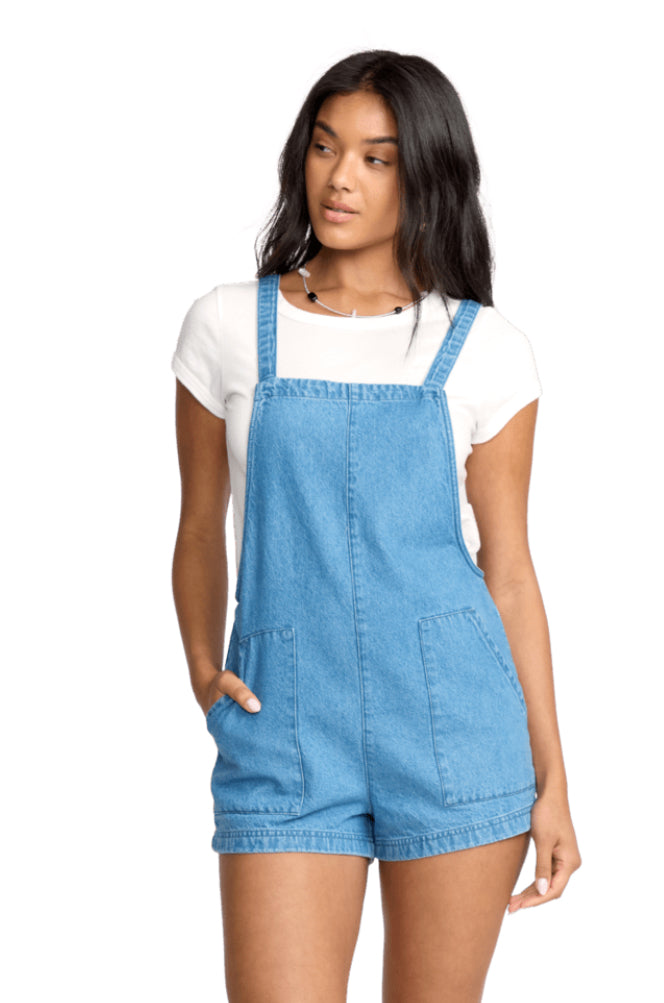 Beach Crush Denim Overall | Salt Washed