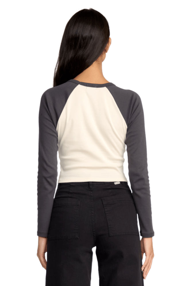 Fierce Paradise Raglan | Black Sands