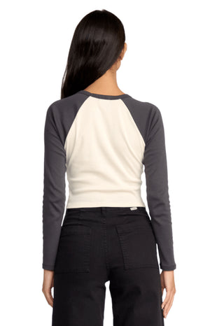 Fierce Paradise Raglan | Black Sands