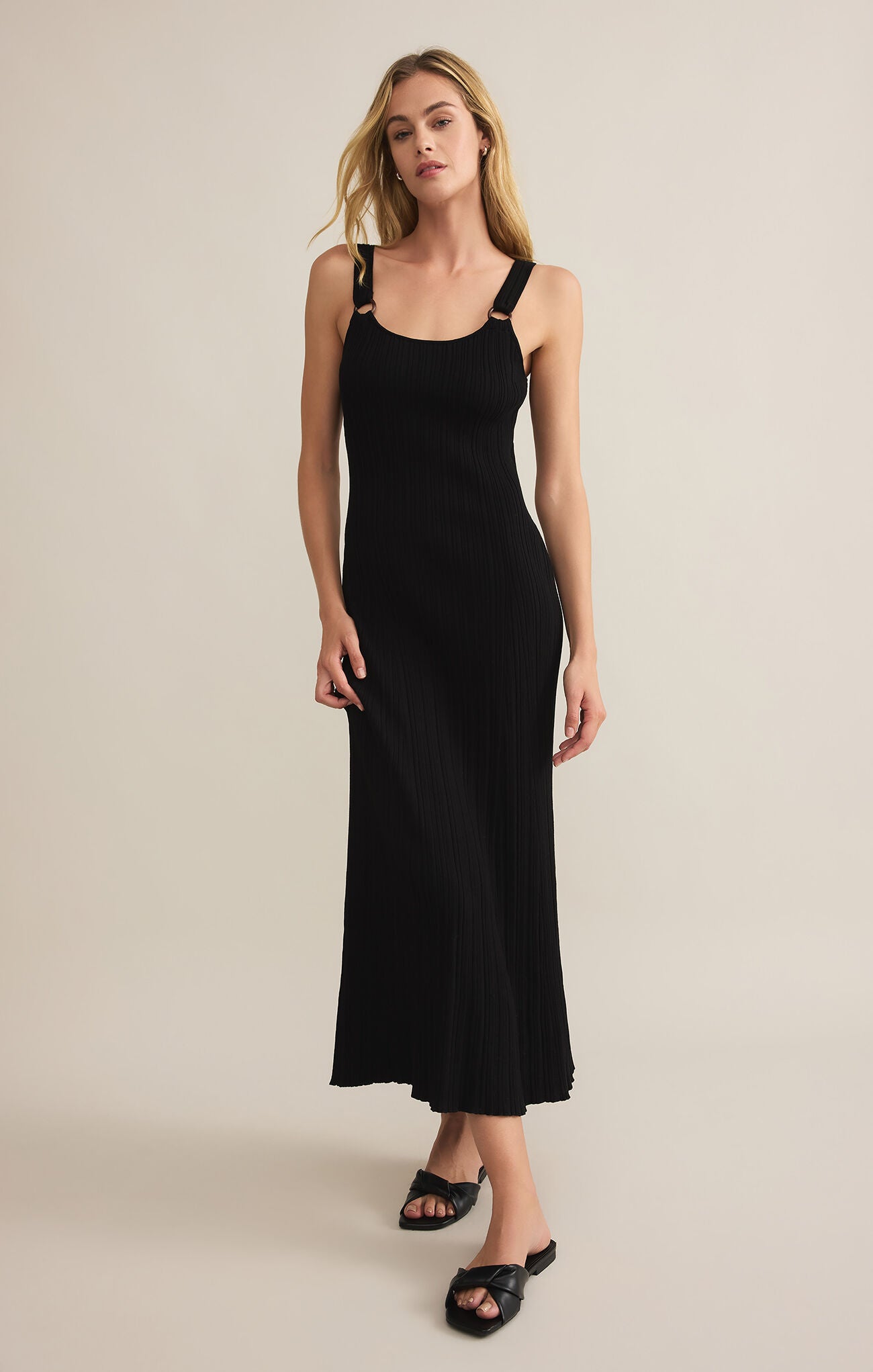 Salinas Midi Dress | Black