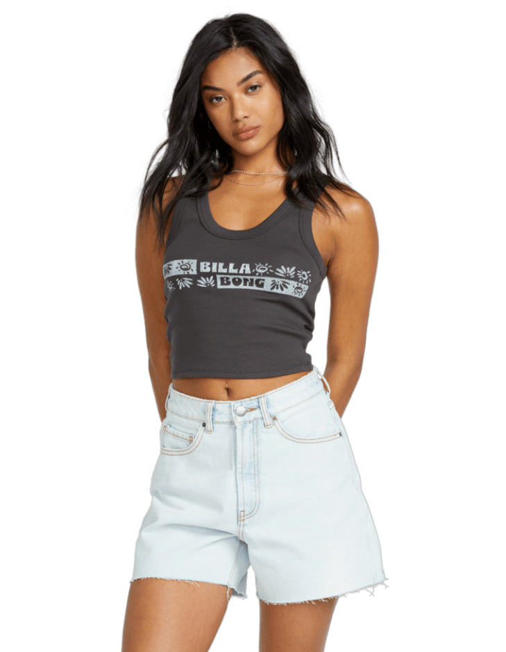 Sun Up Tank | Off Black