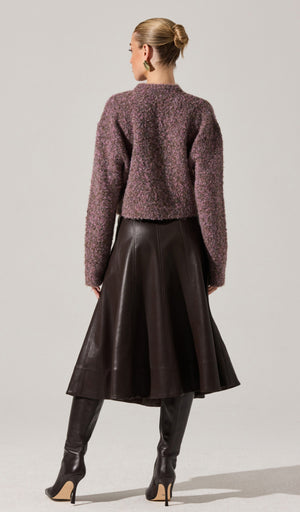 Sebille Cardigan | Lilac Olive