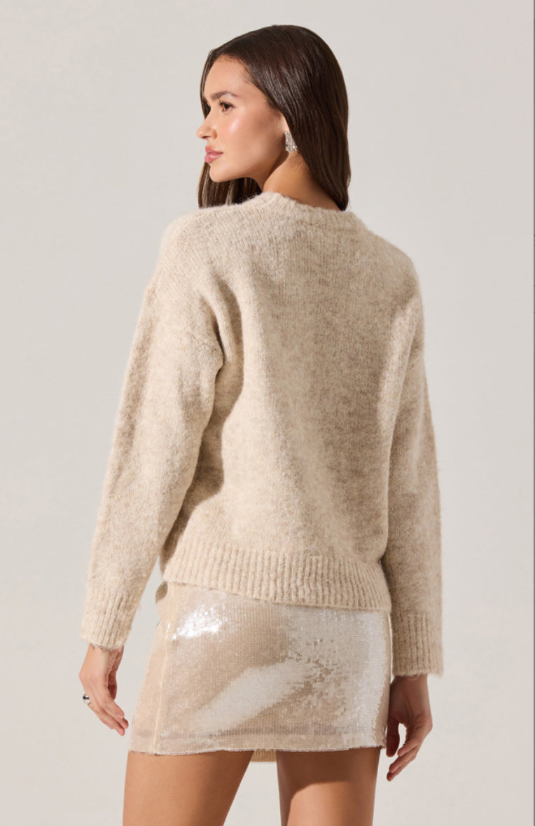 Selbie Sweater | Cream