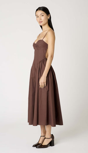 Destene Dress | Chocolate
