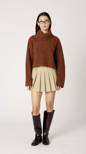 Bruni Sweater | Rust