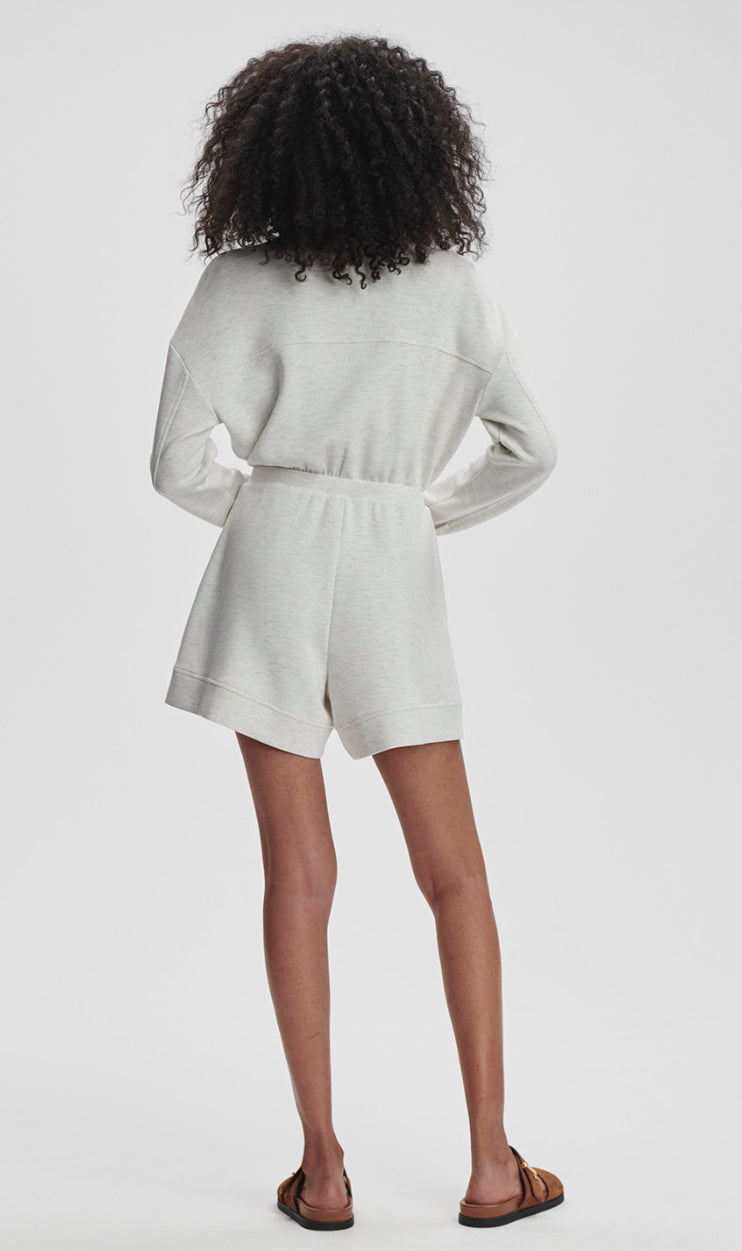 Annika Playsuit | Ivory Marl