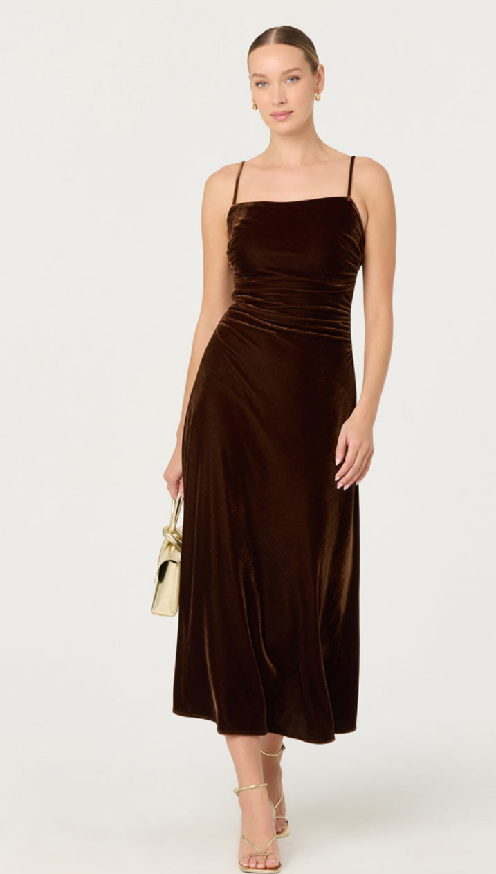 Valery Dress | Brown