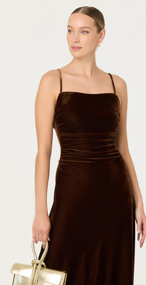 Valery Dress | Brown