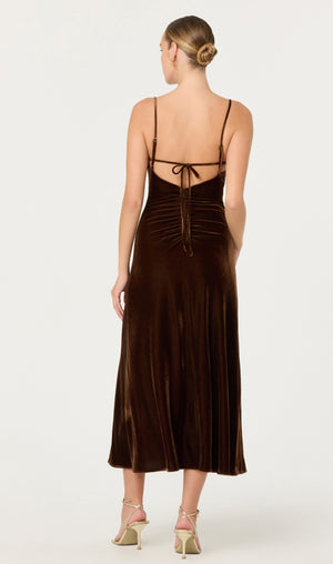 Valery Dress | Brown