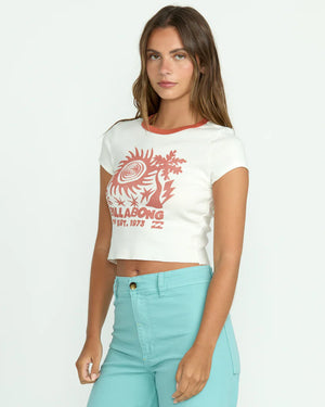 Electric Feeling Tee | Salt Crystal