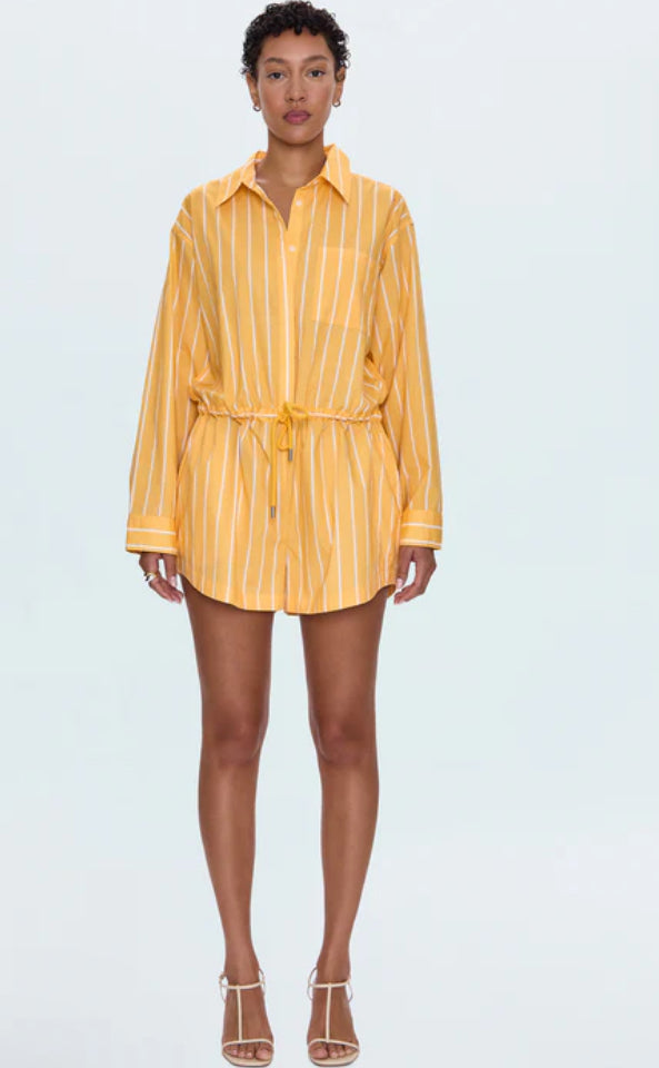 Amelie | Papaya Stripe