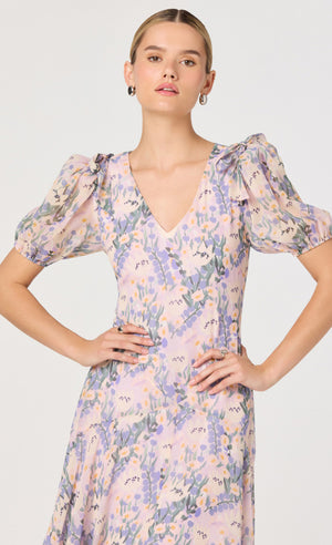Jessenia Dress | Lilac Floral