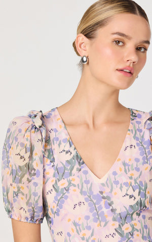 Jessenia Dress | Lilac Floral