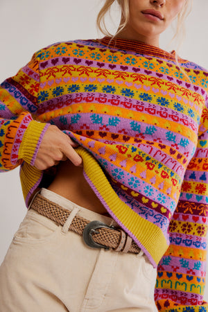 Favorite Things Sweater | Bright Confetti Combo