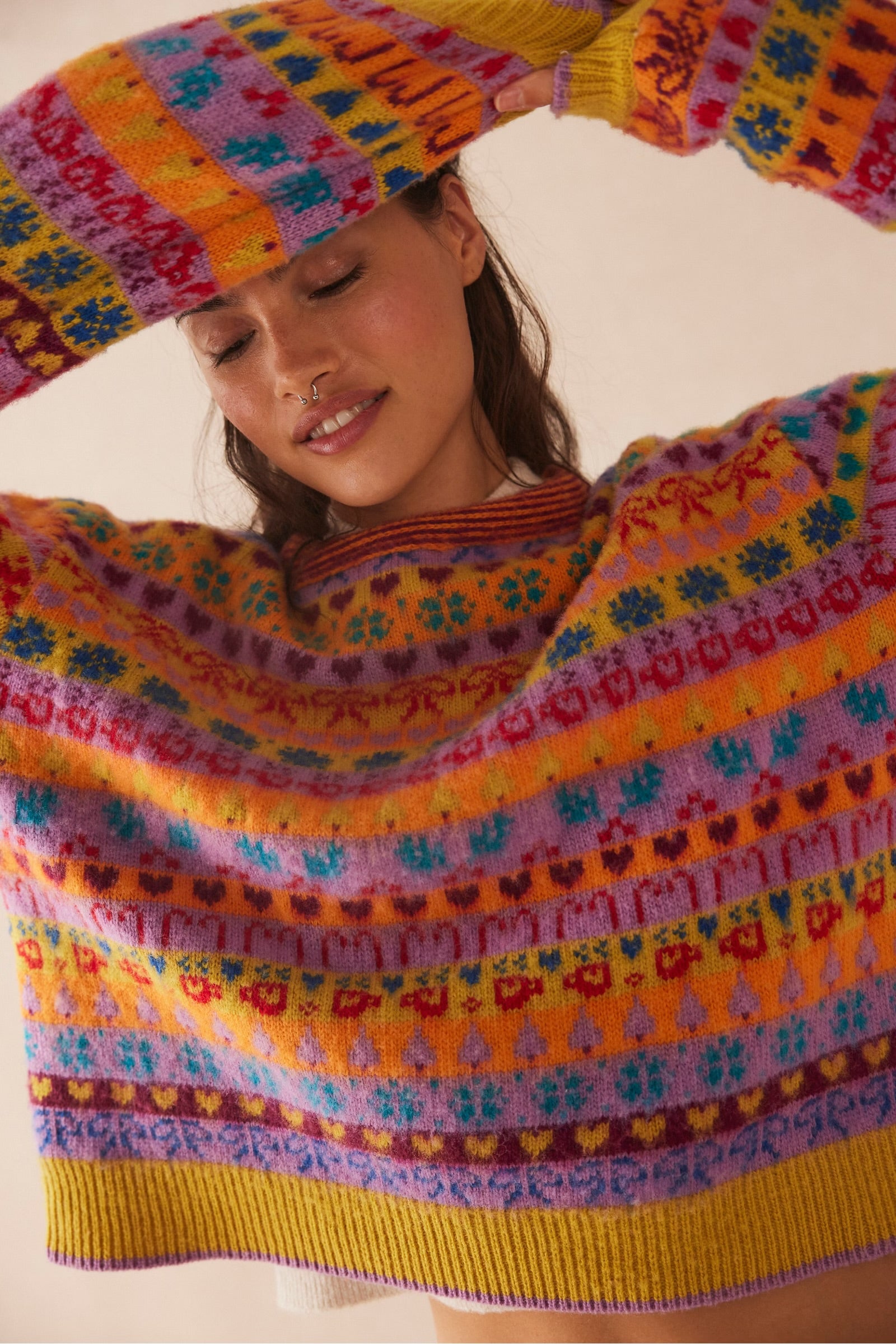 Favorite Things Sweater | Bright Confetti Combo