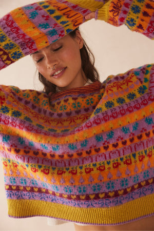 Favorite Things Sweater | Bright Confetti Combo