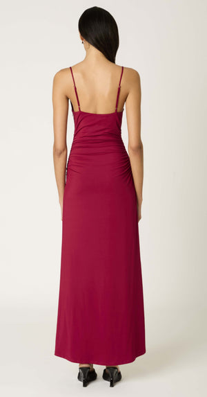 Ina Dress | Cranberry