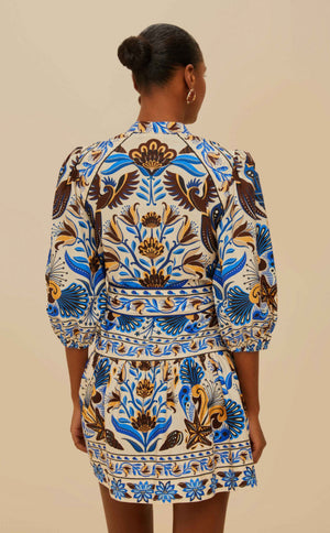 Nature Land Sand Mini Dress