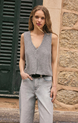 Bryce Sweater Vest | Heather Grey