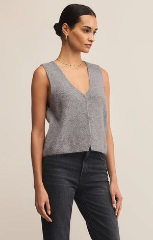 Bryce Sweater Vest | Heather Grey