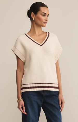 Fletcher Sweater Vest | Crystal