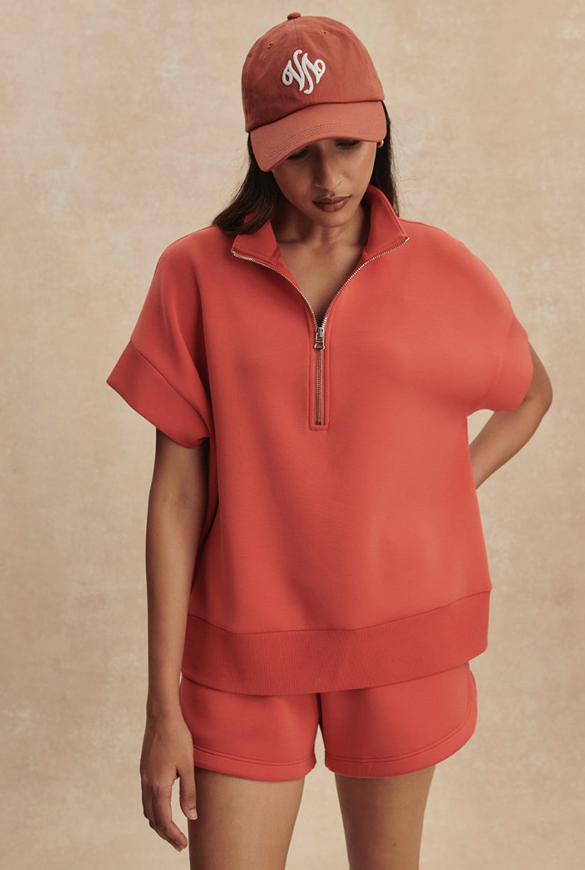 Ritchie Short Sleeve Sweat | Summer Fig