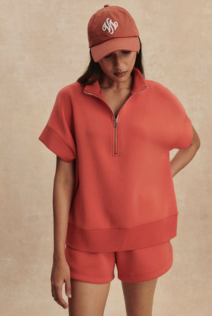 Ritchie Short Sleeve Sweat | Summer Fig