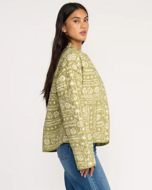 Folk Story Jacket | Green Tea