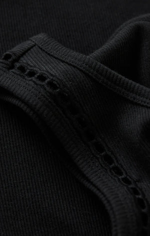 Boa Rib Tank | Black