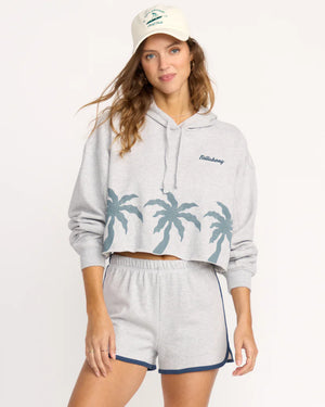 Triple Palms P/O Hoodie | Grey