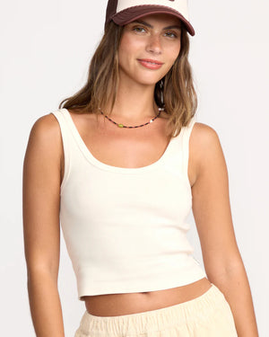 Goddess Knit Tank | Whitecap