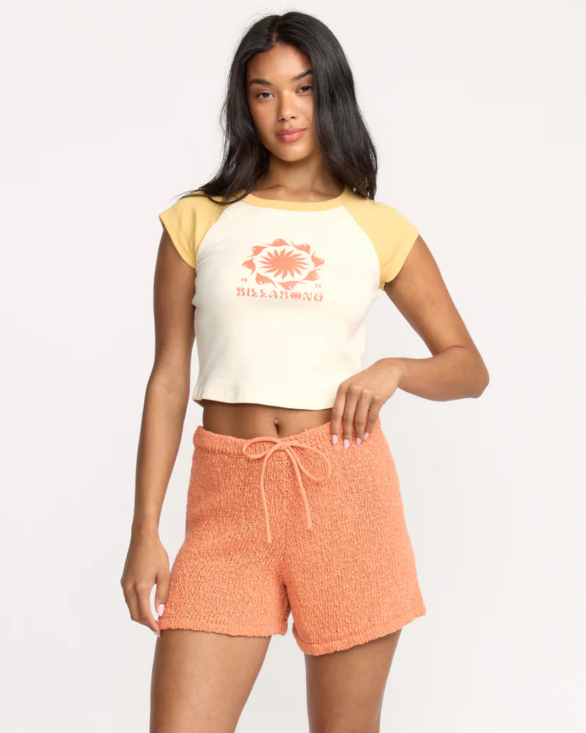 Gia Sweater Short | Sunset