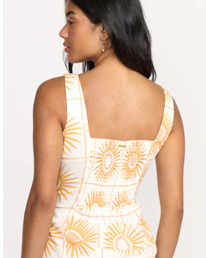 Sunlit Sky Mini Dress | Salt Crystal