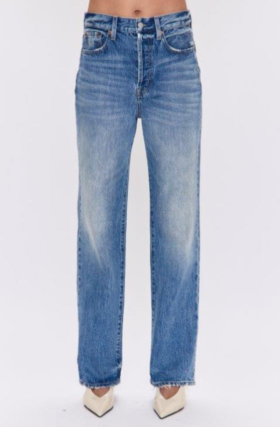 Cassie Super High Rise Straight | Serpentine Vintage