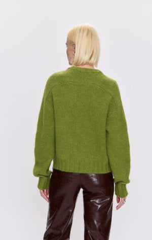Adina Everyday Sweater | Pea Green