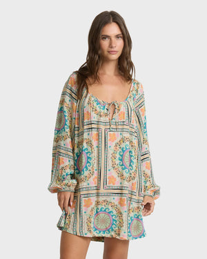Vacay Bound LS Mini Dress