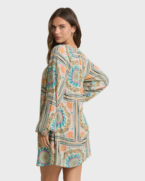 Vacay Bound LS Mini Dress