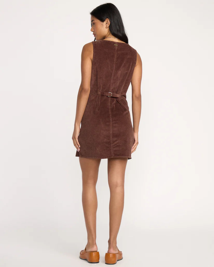 Last Waves Dress | Espresso